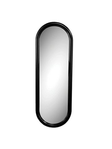 Black Oval Full Length Wall Mirror - Os240
