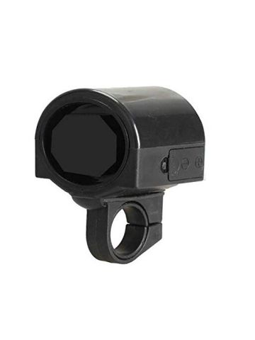 Black Mtb Road Bicycle Bike Electronic Bell Loud Horn Cycling Hooter Siren Holder