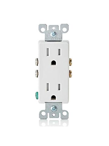 Levito Amp 125 Volt, Tamper Resistant, Decora Duplex