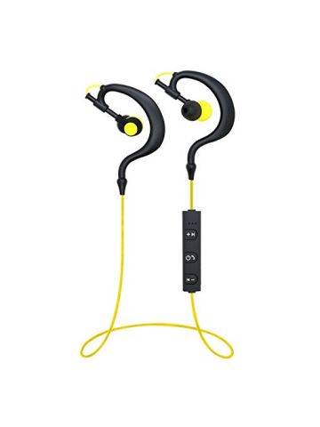 Bluetooth Earbuds Sports Running Wireless Headsets,Yellow