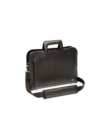Dell 10H6F XPS 13 Ultrabook Black Leather Attache Carry Bag
