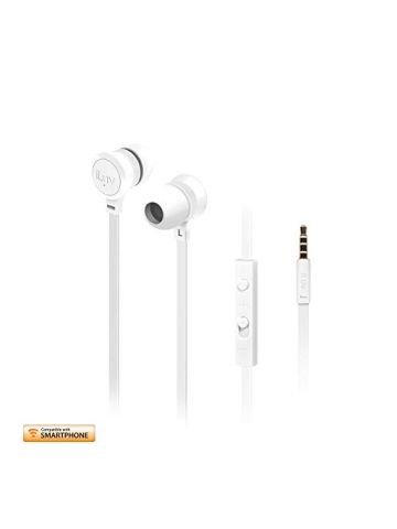 iLuv IEP336WHT Neon Sound High-Performance Earphone