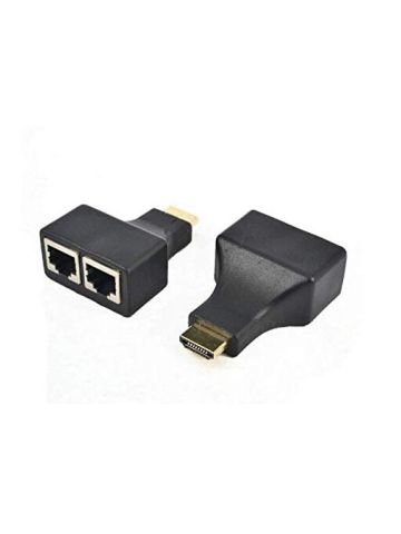 Full HD 1080 P 3D Hdmi Extender by Cat5 E Cat6 Network Cable Extend Hdmi Signal to 30 M for Hdtv Hdpc Ps3