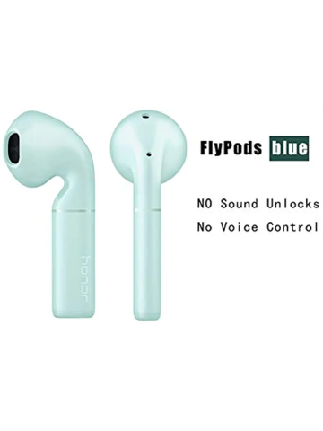 Huawei Honor Flypods Earphone Tws Bluetooth 5.0 Headphones Wireless Charging with Dual Mic - Blue