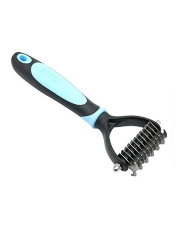 Double Side Dog Brush Dematting Matbreaker Grooming Deshedding Trimmer Tool Comb Pet Brush