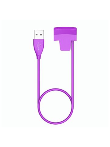 Cablor Replacement USB Charging Cable For Fitbit Altra Smart Fitness Tracker ,30cm, Purple