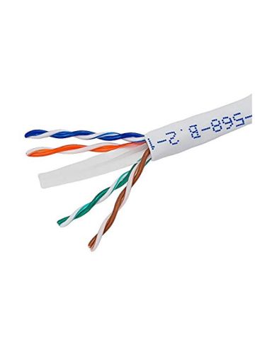 Monoprice 1000-Feet 23 AWG Cat6 500MHz UTP CMR Solid Bulk Bare Copper