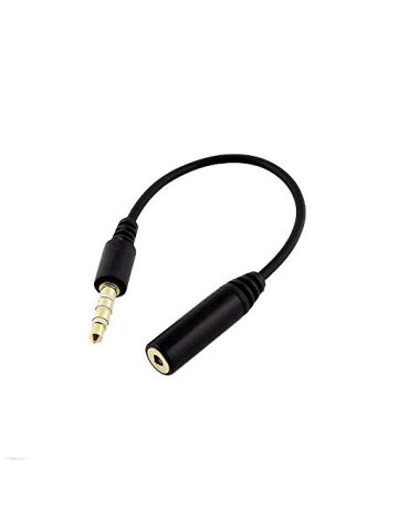 2.5mm Female To 3.5mm Male Stereo Audio Jack Adapter Cable