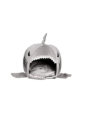 House Pet Dog Warm Soft Sleeping Bag Bed Shark Dog Kennel