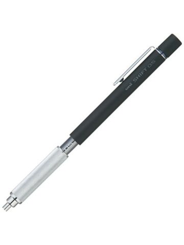 Uni-Ball Pipe Lock Drafting 0.5mm Pencil, Black Body With Smoke Accent