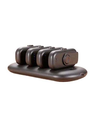Portable Magnetic Finger Charger Power Bank 5000 Mah Charging Station & 4 Charging Packs (each 1000 mAh)
