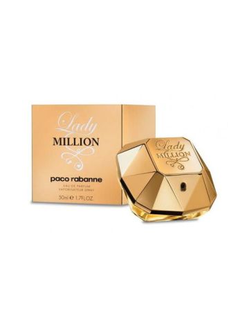 Paco Rabanne Lady Million - Perfume For Women, 50 Ml - EDP Spray