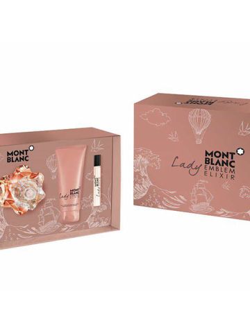 Mont Blanc Emblem Lady Elixir EDP 75ml+7.5ml Mini+100ml Bl Set