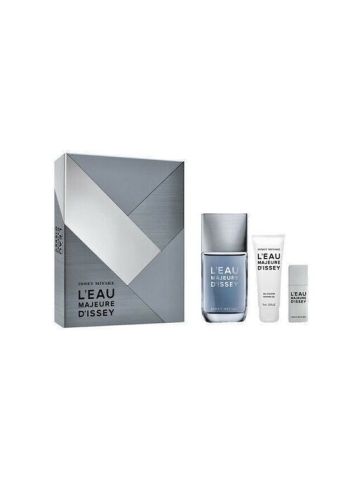 Issey Miyake L'Eau Majeure For Men EDT 100ml+EDT 20ml+75ml Sg Set