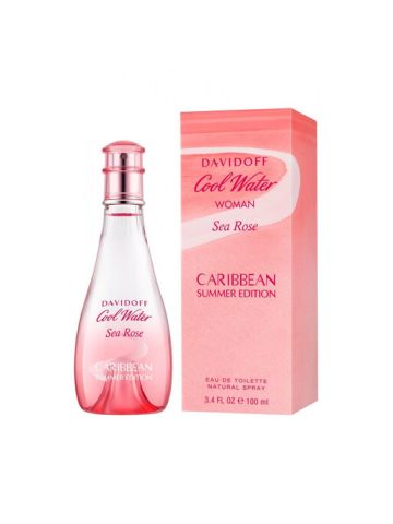 Davidoff Cool Water Sea Rose Caribbean Summer Edition For Women EDT 100ml