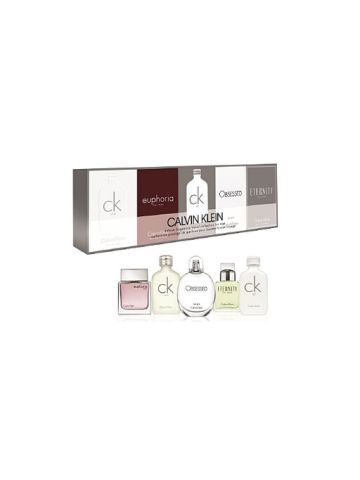 Calvin Klein One EDT - 10ml+Euphoria EDT - 10ml+All EDT - 10ml+Obsesed EDT - 10ml+Eternity EDT - 10ml Mini Set
