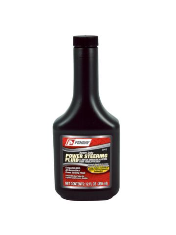Penray 3912-12PK Heavy Duty Power Steering Fluid - 12-Ounce Bottle, Case of 12