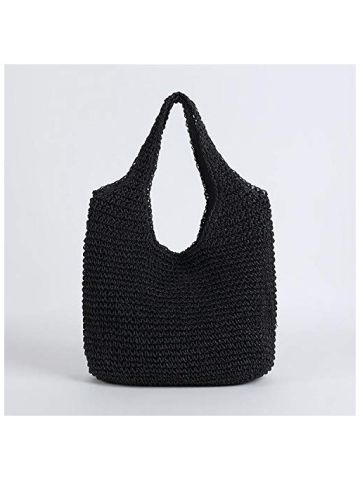 Y&D Ins Style Beach Holiday Bag, Hand-woven Single Shoulder Bag, Commuter Bag
