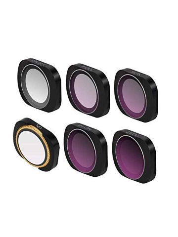 Sunnylife Adjustable Mcuv Cpl Nd4 Nd8 Nd16 Nd32 Lens Filter Set for Dji Osmo Pocket Handheld Gimbal Camera