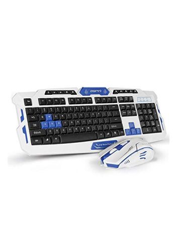 2.4G Usb Gaming Wireless Keyboard And Mouse Combo Set For Desktop Pc Laptop