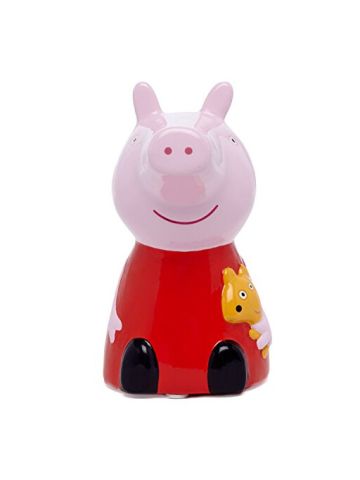 Peppa Pig Ceramic Bank -- Multicolor