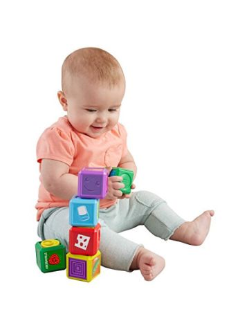 Fisher-Price Laugh  Learn First Words Food Blocks