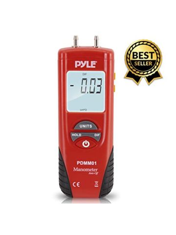 Pyle Meters Pdmm01 Digital Manometer With 11 Units Of Measure