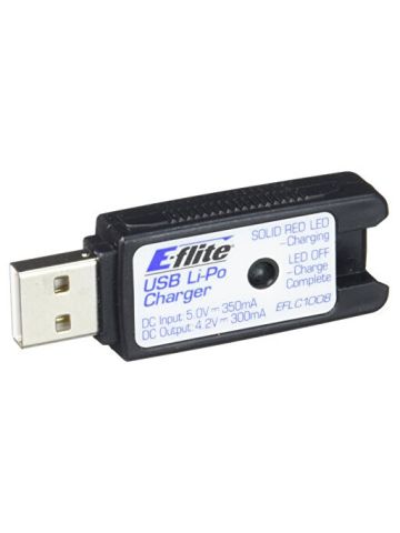 E-flite - 1S USB Li-Po Charger 300mA