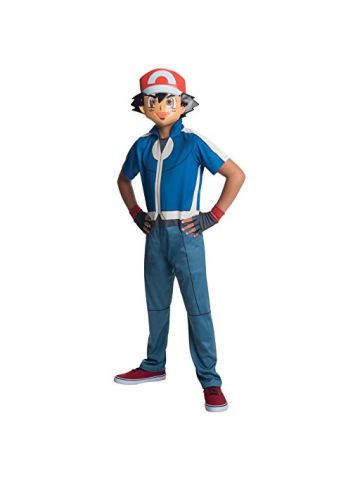 Rubie's Costume Pokemon Ash Child Costume, Large