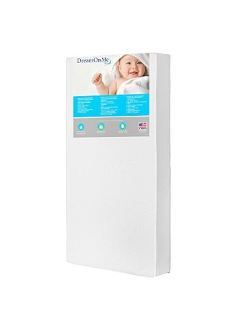 Dream On Me Lavender 6 Inch 2 In 1 Foam Core Crib And Toddler Bed Mattress