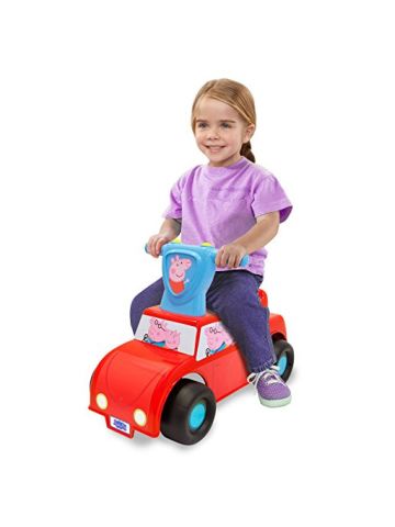 Peppa Pig Family Car Push N' Scoot Ride-on