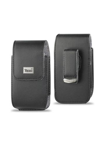 Reiko Vertical Pouch Iphone 4 G Plus Black Cell Phone With Cover