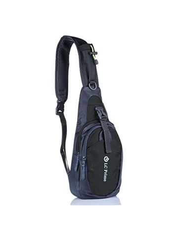 LC Prime Sling Bag Chest Shoulder Unbalance Gym Fanny Backpack