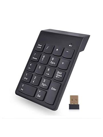 Mini Numeric Keypad 18 Keys Digital Keypad 2.4 G Usb Wireless Keyboard Numpad for Desktop Notebook Compatible