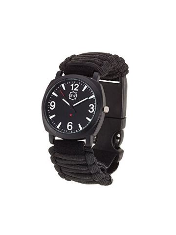 Survival Watch - Paracord Survival Gear / Adjustable Paracord Watch