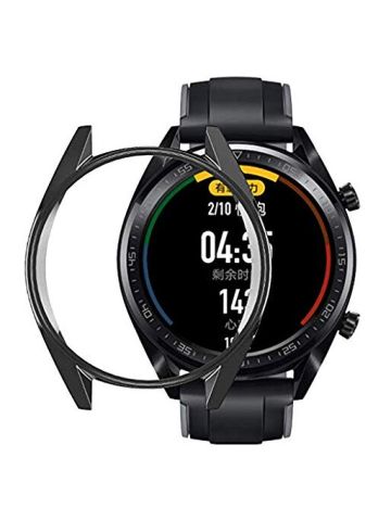 Black for Huawei Watch Gt Plated Tpu Case Cover Slim Soft Bumper Protective Case