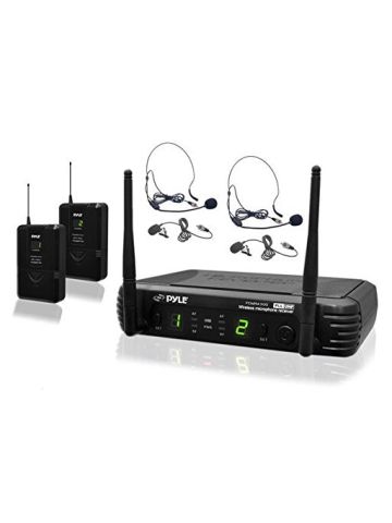 Pyle PDWM3400 Premier Series Professional UHF Microphone System