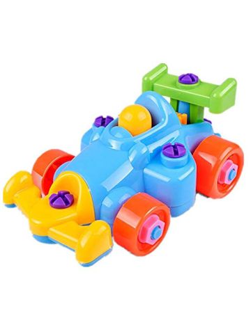 Education Children's Toy Kart Assembly Model, Car Boy and Girl's Fun Toys Disassemble Toys