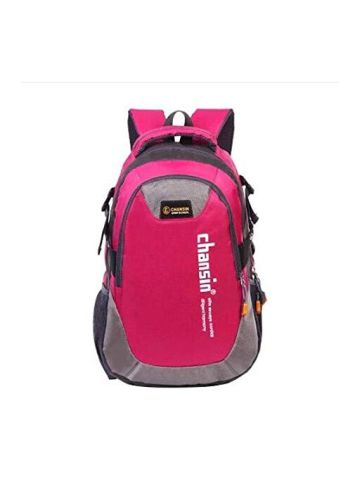 Chansin Kid's Bag Casual Multifunctional Zipper Proppy Kids Lovely Brief Chic School Bagpack Pink Color