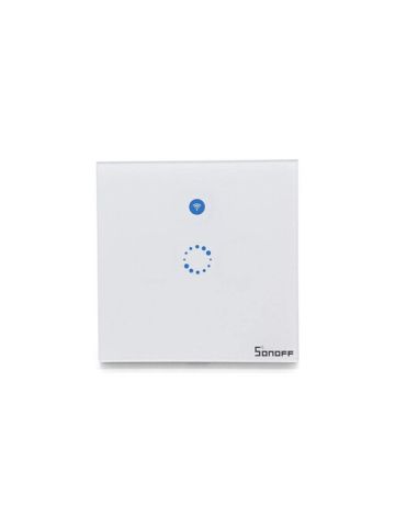 Sonoff Wifi Touch Wall Switch One Way Type Uk (1 Gang) Wifi Led Touch Timer Switch
