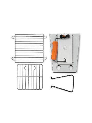 Collapsible Camping Grill And Chimney Starter