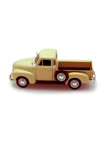 Welly 1953 Chevy 3100 Pickup Truck, Cream Toy Car