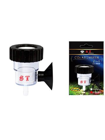 S.T. International Aquarium 2-in-1 CO2 Atomizer, 26mm