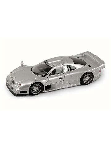 Maisto Mercedes-Benz CLK-GTR Hard Top, Silver 31949 1/26 Scale Diecast Model Toy Car