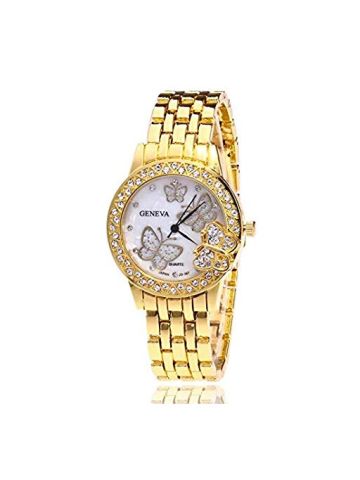 Geneva Dress Watch For Women Analog Alloy - GV-01