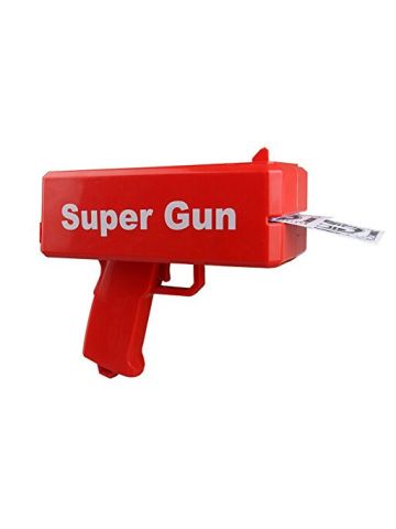 Yansichao Super Money Gun With Battery Props