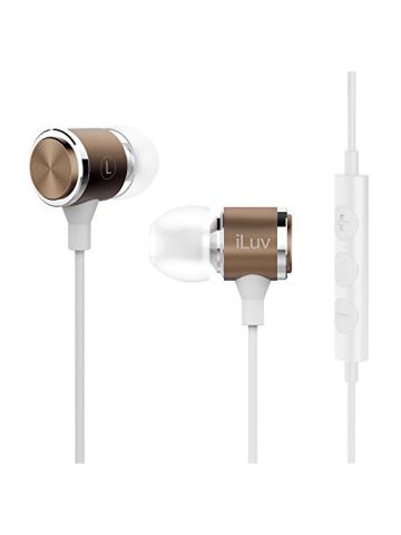 ILuv  METALFSGD Metal Forge In-Ear Earbuds With Microphone