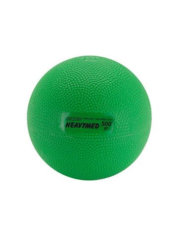 Gymnic Heavymed 500 Medicine Ball, Green (10 Cm, 500 Gm / 1.1 Lbs)