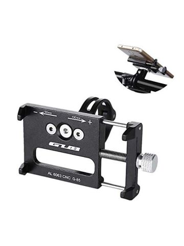 Gub G-85 Adjustable Universal Bike Phone Stand for 3.5-6.2 Inch Smartphone Aluminum Bicycle Handlebar