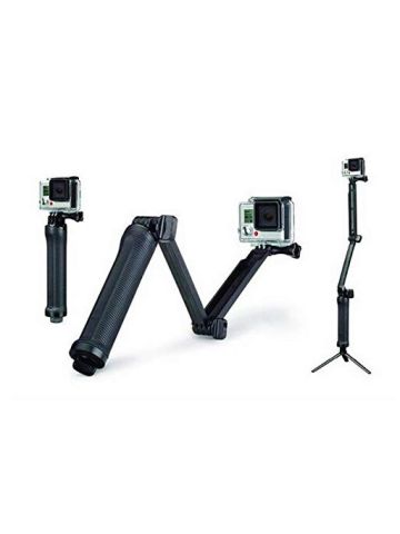 For XiaoYi Camera Monopod 3-Way Multi-function Folding Arm Lever Tripod Mount For GoPro Hero 3 4 SJ4000 Sjcam
